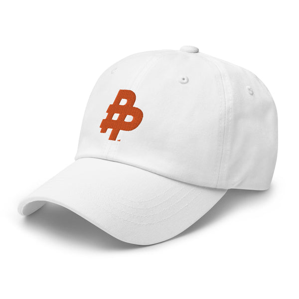 Double P Adjustable Baseball Hat-Orange