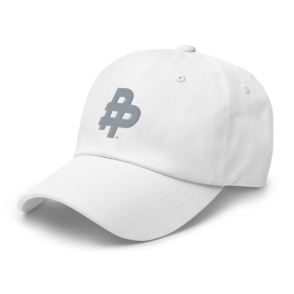 Double P Adjustable Baseball Hat-Grey