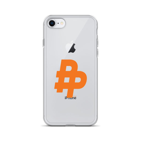 Double P Logo iPhone Case-Clear
